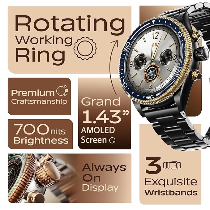 GOBOULT Saber Smartwatch Features